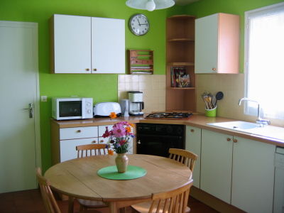 photo 1 Owner direct vacation rental Crozon maison Brittany Finistre Separate kitchen