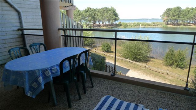 photo 7 Owner direct vacation rental Hourtin appartement Aquitaine Gironde View from the terrace