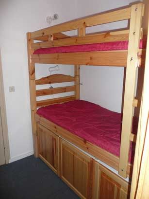 photo 2 Owner direct vacation rental Les Menuires studio Rhone-Alps Savoie Open sleeping nook