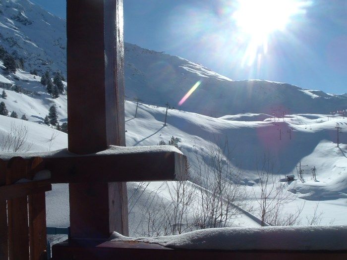 photo 9 Owner direct vacation rental Les Arcs studio Rhone-Alps Savoie View from the balcony