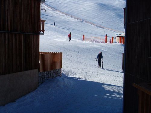 photo 11 Owner direct vacation rental La Plagne studio Rhone-Alps Savoie View from the balcony