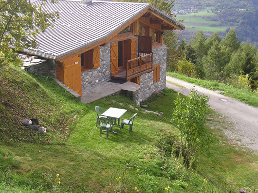photo 8 Owner direct vacation rental Les Arcs chalet Rhone-Alps Savoie View of the property from outside