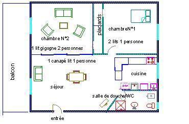 photo 2 Owner direct vacation rental Val d'Isre appartement Rhone-Alps Savoie Map of property