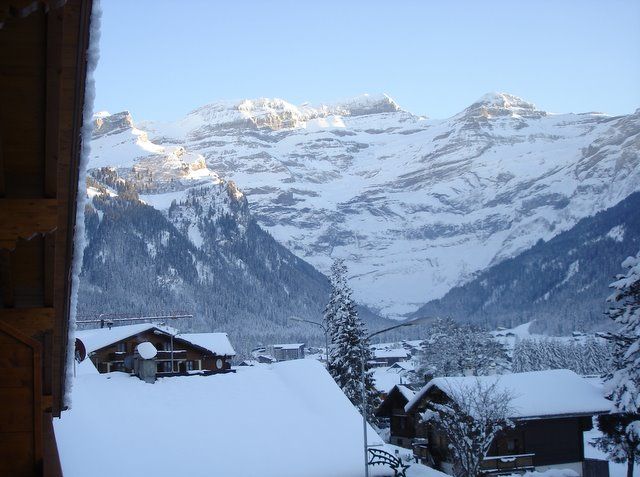 photo 7 Owner direct vacation rental Les Diablerets appartement Vaud  View from the balcony