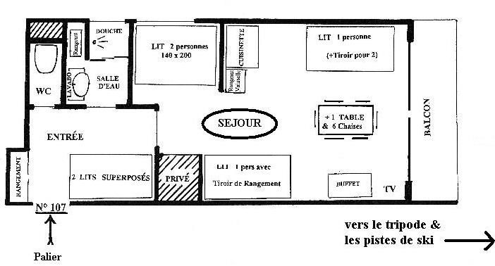 photo 1 Owner direct vacation rental Le Corbier appartement Rhone-Alps Savoie Map of property