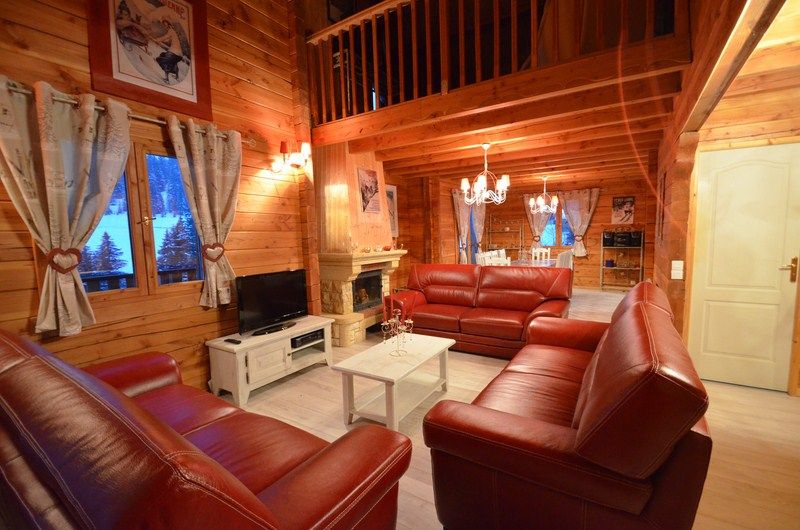 photo 1 Owner direct vacation rental Les Saisies chalet Rhone-Alps Savoie Living room