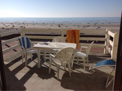 photo 3 Owner direct vacation rental Fort Mahon appartement Picardy Somme View from the property