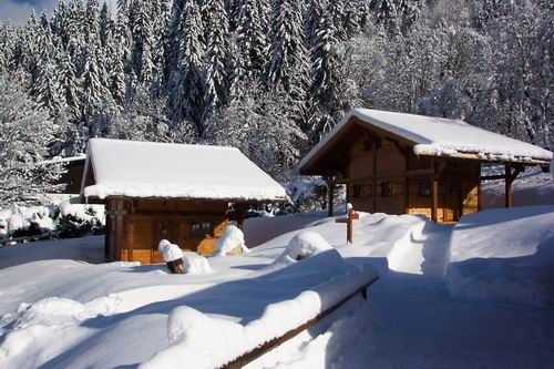 photo 20 Owner direct vacation rental Les Contamines Montjoie chalet Rhone-Alps Haute-Savoie View of the property from outside