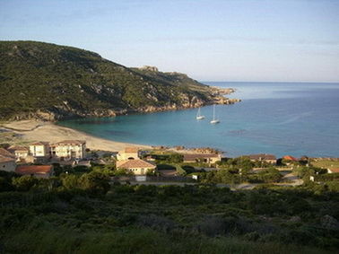 photo 3 Owner direct vacation rental Tizzano villa Corsica Corse du Sud View from the terrace