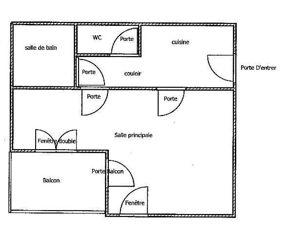 photo 6 Owner direct vacation rental Valmorel studio Rhone-Alps Savoie Map of property