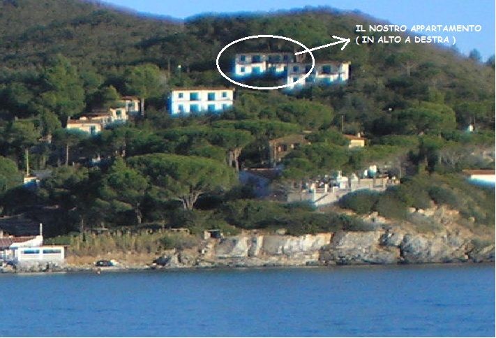 photo 6 Owner direct vacation rental Campo nell'Elba appartement Tuscany Elba Island View of the property from outside