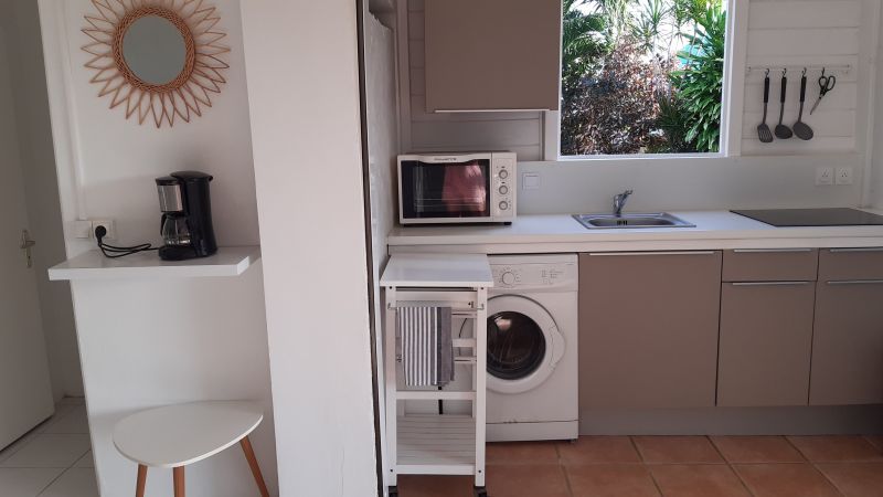 photo 10 Owner direct vacation rental Sainte Anne (Guadeloupe) appartement   Separate kitchen