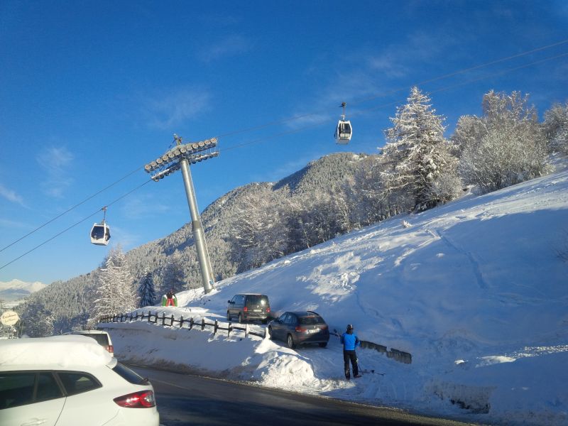 photo 1 Owner direct vacation rental Pila chalet Aosta Valley Aosta Province View from the balcony