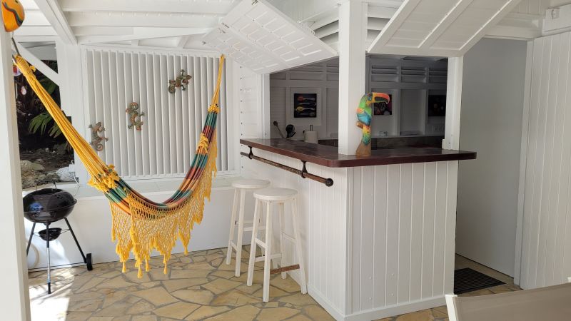 photo 5 Owner direct vacation rental Saint Francois villa Grande Terre  Separate kitchen