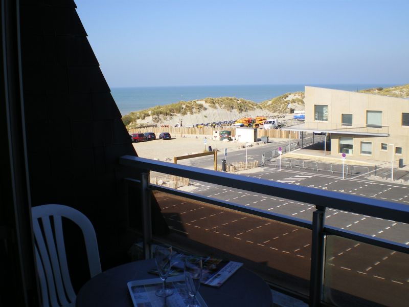 photo 11 Owner direct vacation rental Fort Mahon studio Picardy Somme View from the balcony