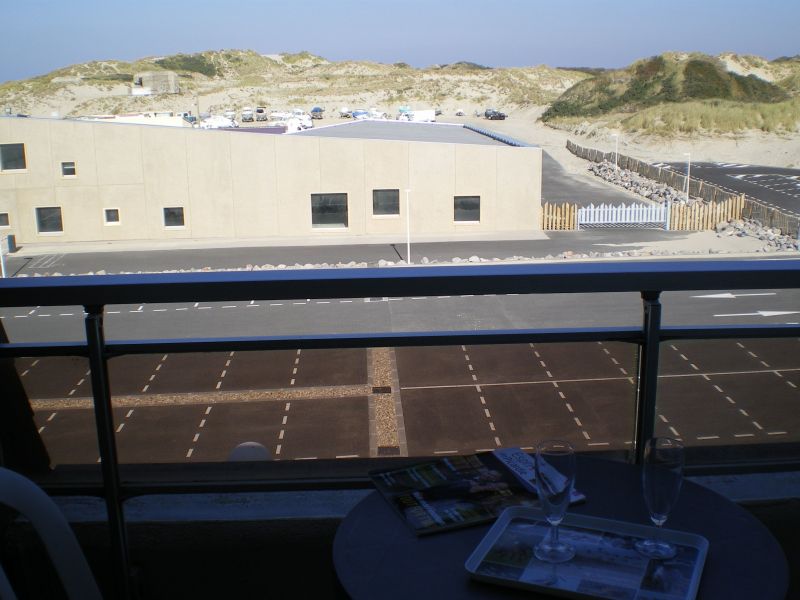 photo 12 Owner direct vacation rental Fort Mahon studio Picardy Somme View from the balcony