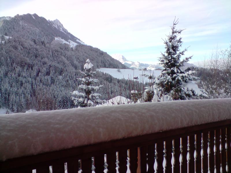 photo 5 Owner direct vacation rental Charmey chalet Fribourg  View from the balcony