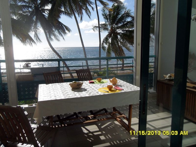 photo 3 Owner direct vacation rental Sainte Anne (Guadeloupe) appartement Grande Terre  View from the terrace