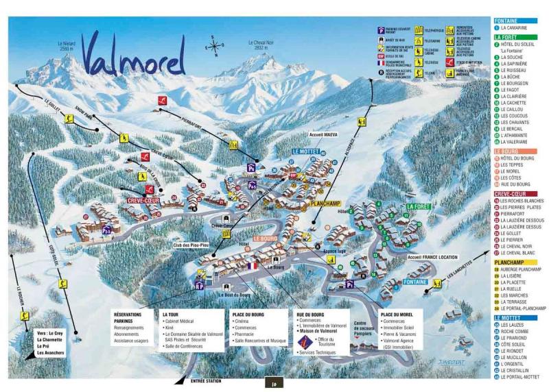 photo 29 Owner direct vacation rental Valmorel appartement Rhone-Alps Savoie Area map