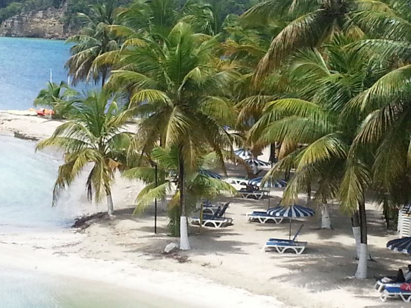 photo 10 Owner direct vacation rental Le Gosier (Guadeloupe) appartement Grande Terre  View from the terrace