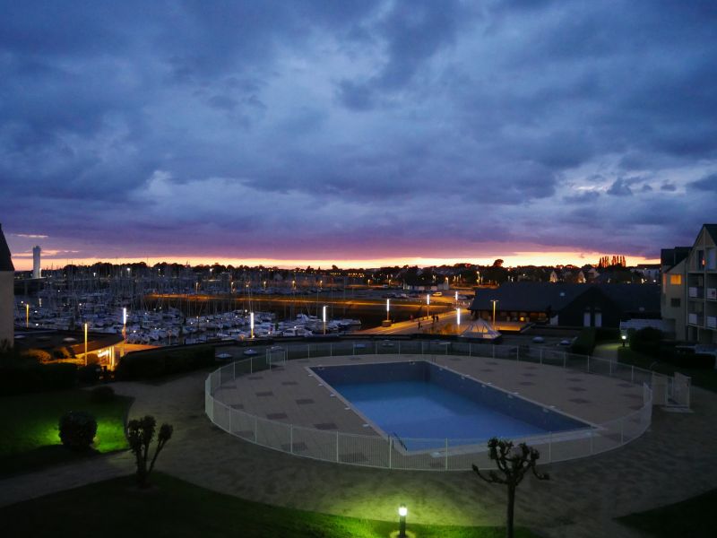 photo 2 Owner direct vacation rental Arzon appartement Brittany Morbihan View from the balcony