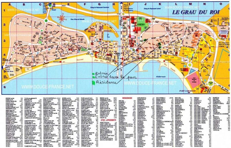 photo 7 Owner direct vacation rental Le Grau du Roi appartement Languedoc-Roussillon Gard Map of property