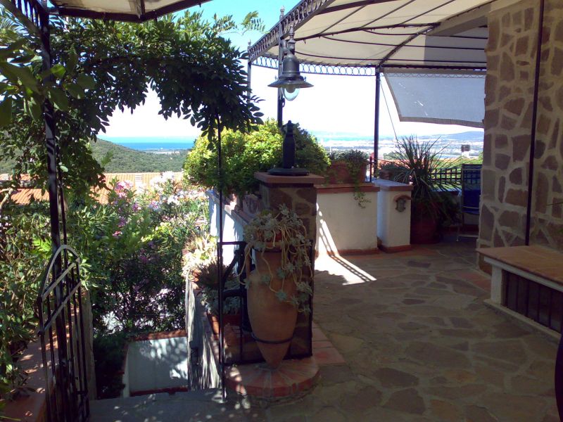 photo 2 Owner direct vacation rental Scarlino appartement Tuscany Grosseto Province View from the balcony