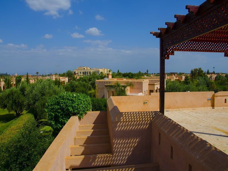 photo 11 Owner direct vacation rental Marrakech villa   View from the terrace