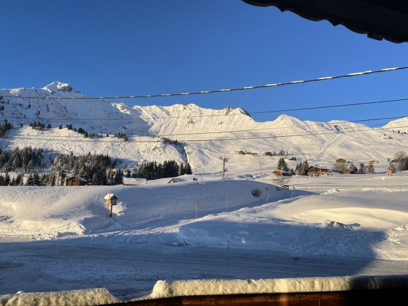 photo 11 Owner direct vacation rental Praz de Lys Sommand appartement Rhone-Alps Haute-Savoie View from the terrace