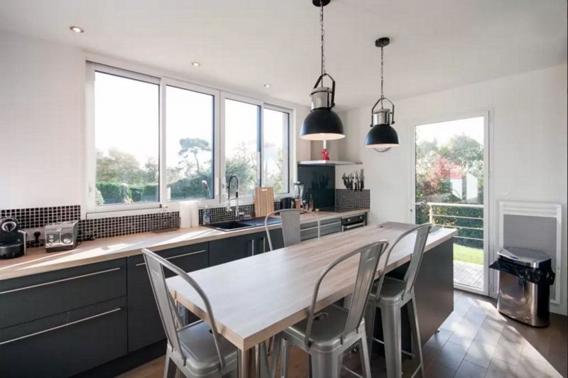 photo 6 Owner direct vacation rental Crozon maison Brittany Finistre Open-plan kitchen