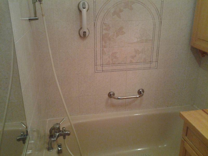 photo 2 Owner direct vacation rental Samons studio Rhone-Alps Haute-Savoie bathroom