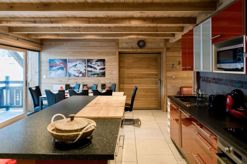 photo 4 Owner direct vacation rental Serre Chevalier chalet Provence-Alpes-Cte d'Azur Hautes-Alpes Open-plan kitchen