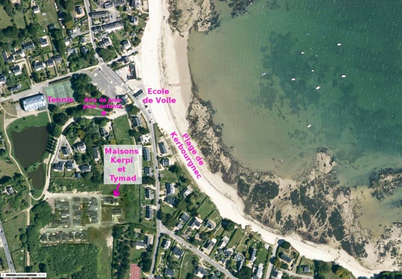 photo 15 Owner direct vacation rental Saint Pierre Quiberon villa Brittany Morbihan Area map