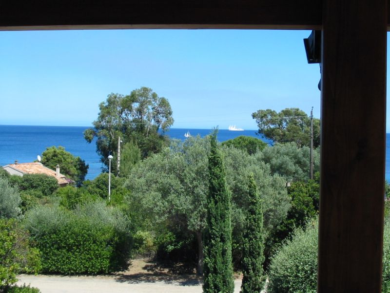 photo 9 Owner direct vacation rental Porto Vecchio studio Corsica Corse du Sud View from the terrace