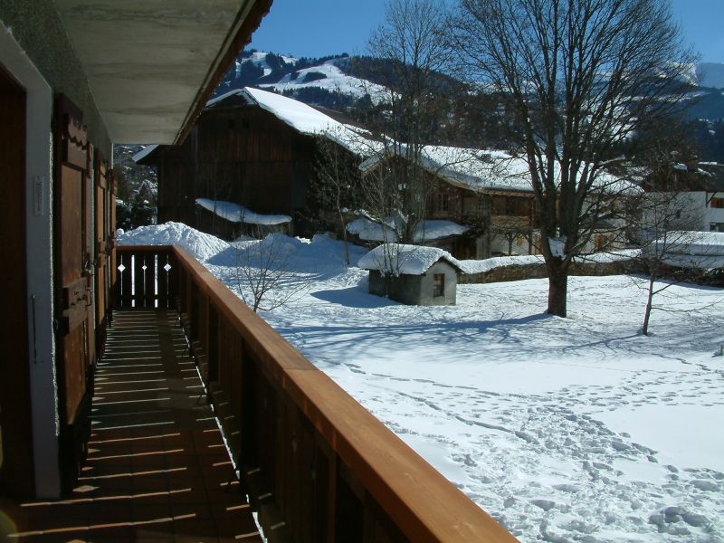 photo 17 Owner direct vacation rental Megve appartement Rhone-Alps Haute-Savoie View from the balcony