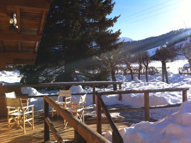 photo 21 Owner direct vacation rental Megve chalet Rhone-Alps Haute-Savoie View of the property from outside