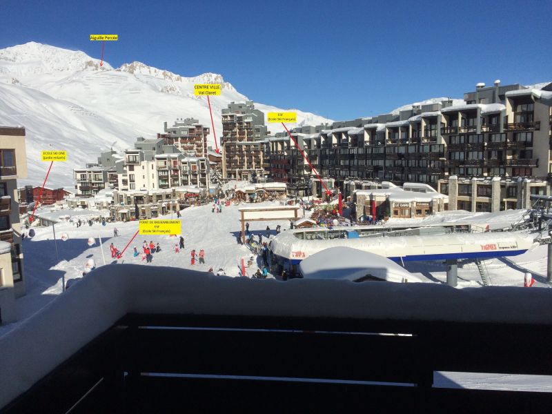 photo 12 Owner direct vacation rental Tignes studio Rhone-Alps Savoie View from the balcony