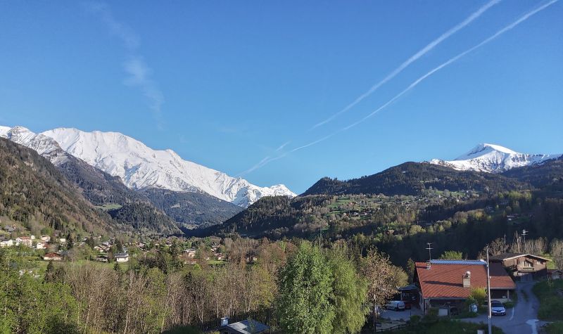 photo 6 Owner direct vacation rental Saint Gervais Mont-Blanc appartement Rhone-Alps Haute-Savoie View from the terrace