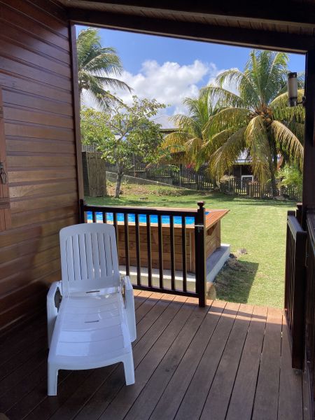 photo 12 Owner direct vacation rental Sainte Rose bungalow Basse Terre  View from the terrace