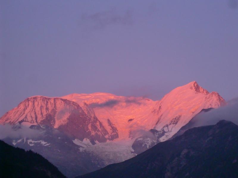 photo 18 Owner direct vacation rental Megve chalet Rhone-Alps Haute-Savoie View from the terrace