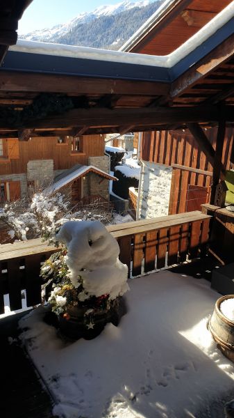 photo 11 Owner direct vacation rental Mribel chalet Rhone-Alps Savoie View from the terrace
