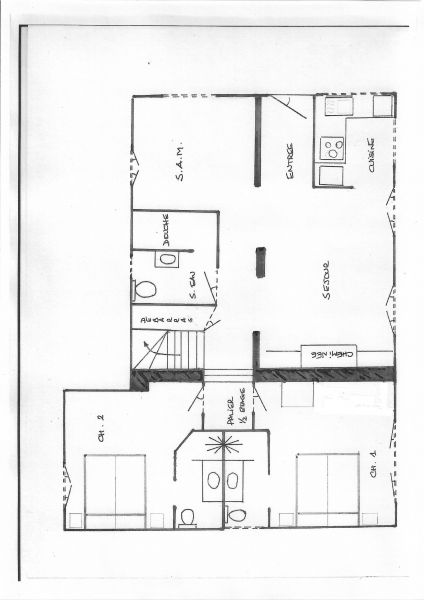 photo 19 Owner direct vacation rental La Plagne chalet Rhone-Alps Savoie Map of property