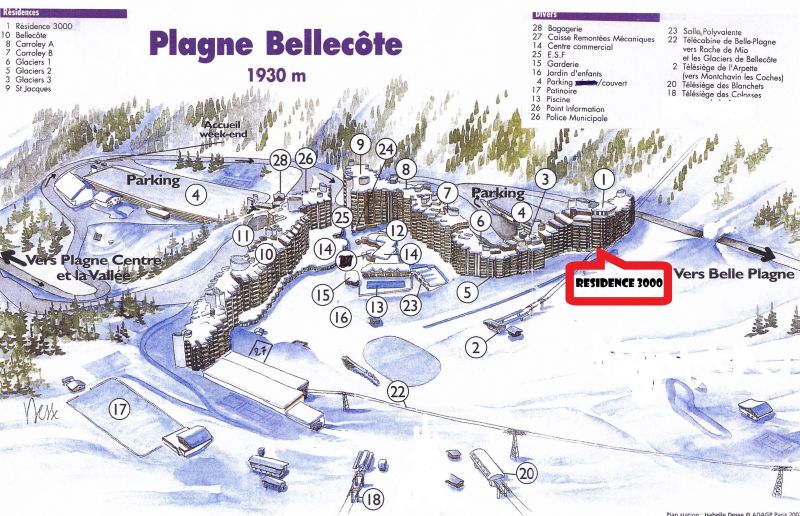 photo 21 Owner direct vacation rental La Plagne studio Rhone-Alps Savoie Area map