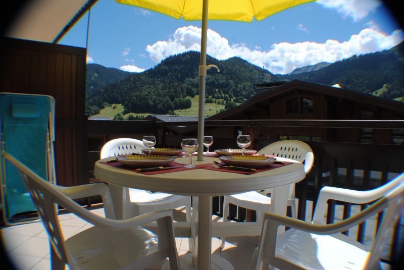 photo 12 Owner direct vacation rental Praz sur Arly studio Rhone-Alps Haute-Savoie View from the terrace