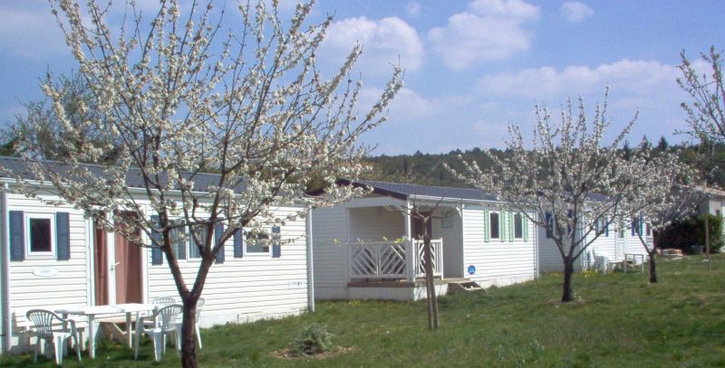 photo 2 Owner direct vacation rental Vallon-Pont-D'Arc mobilhome Rhone-Alps Ardche View of the property from outside