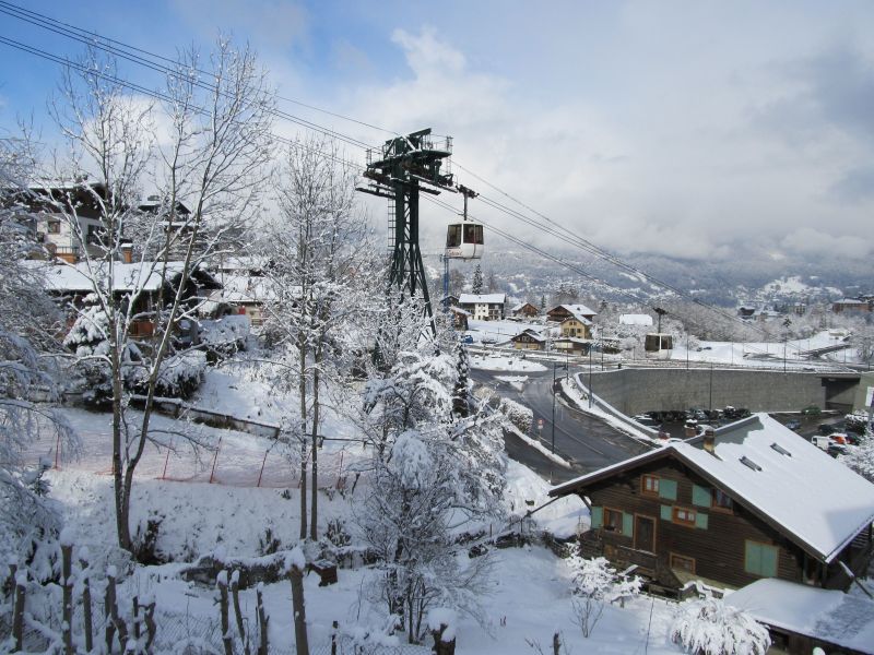 photo 10 Owner direct vacation rental Saint Gervais Mont-Blanc studio Rhone-Alps Haute-Savoie View from the balcony