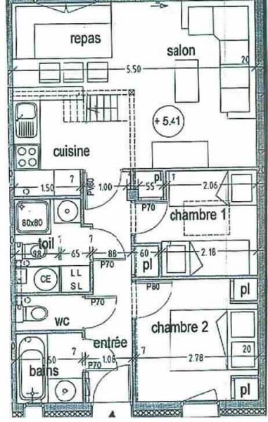 photo 10 Owner direct vacation rental Pralognan la Vanoise appartement Rhone-Alps Savoie Map of property