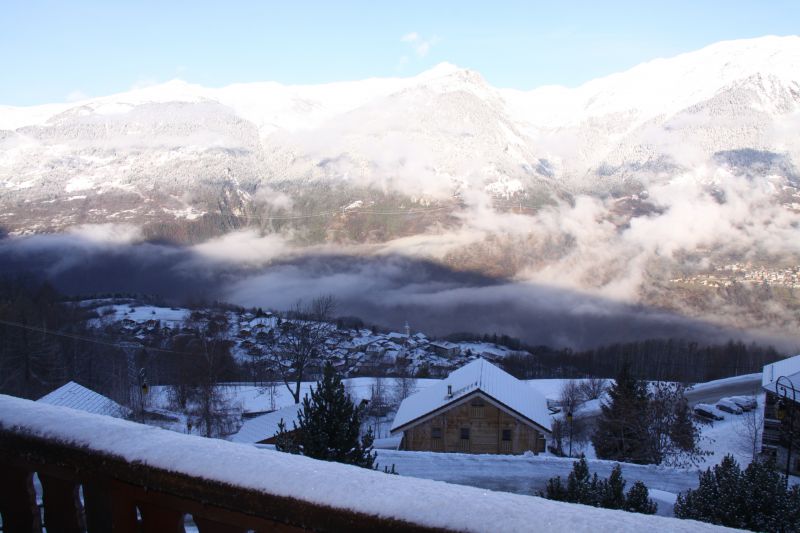 photo 13 Owner direct vacation rental La Plagne chalet Rhone-Alps Savoie View from the terrace