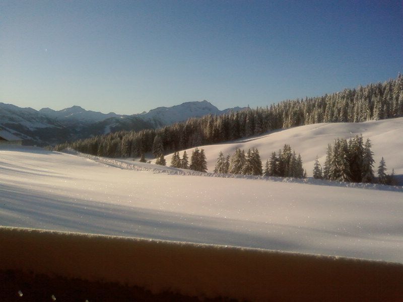 photo 4 Owner direct vacation rental Les Saisies chalet Rhone-Alps Savoie View from the balcony