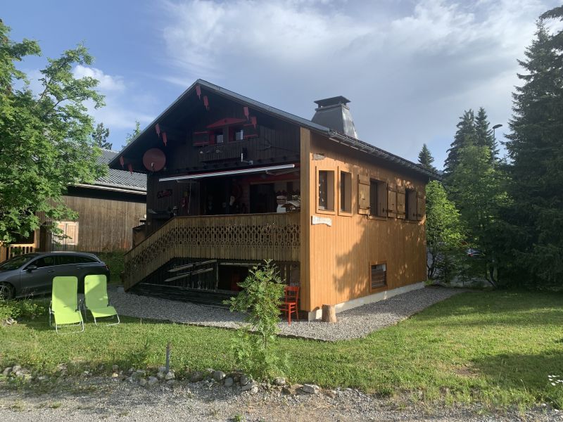 photo 3 Owner direct vacation rental Praz de Lys Sommand chalet Rhone-Alps Haute-Savoie Garden